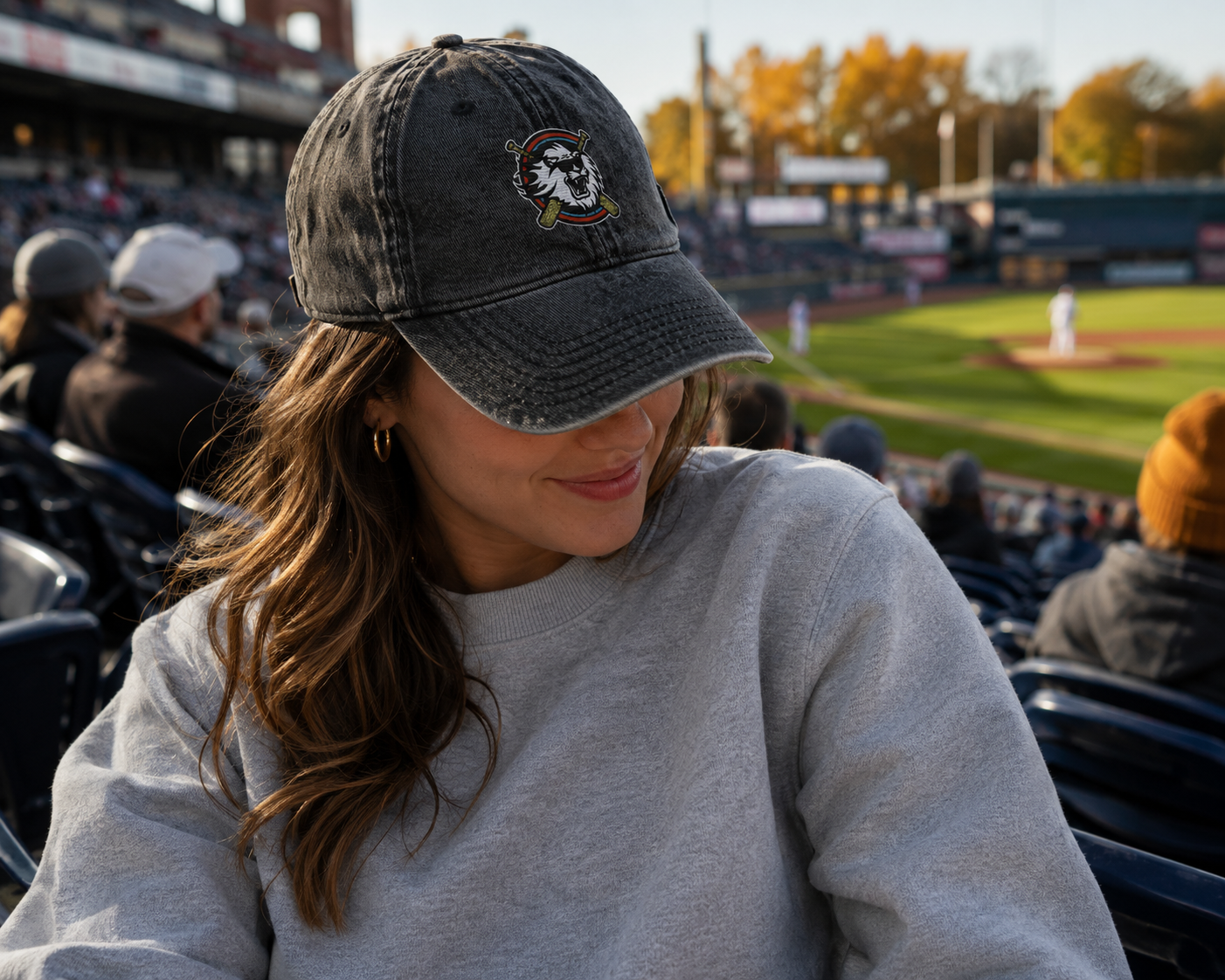 Lions Cage Embroidered Dad Hat