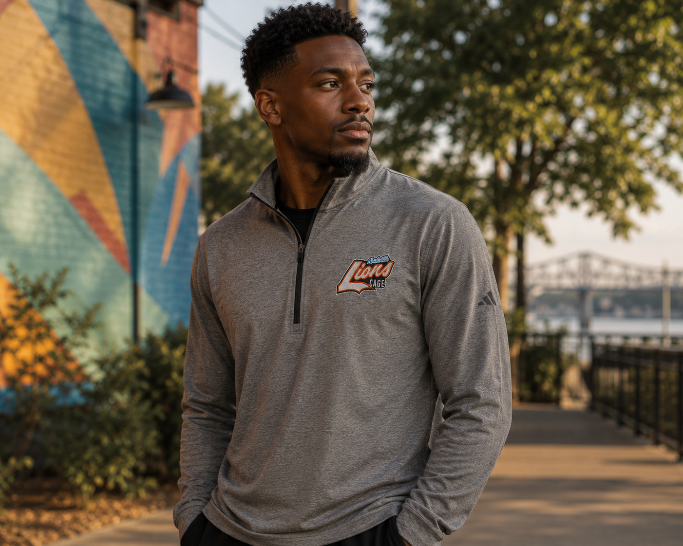 Lions Cage x Adidas Quarter Zip