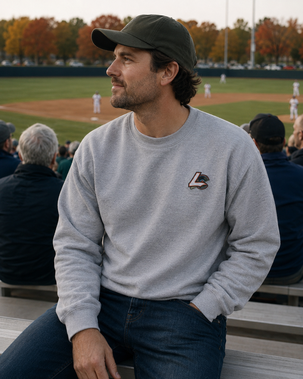 LC Embroidered Sweatshirt