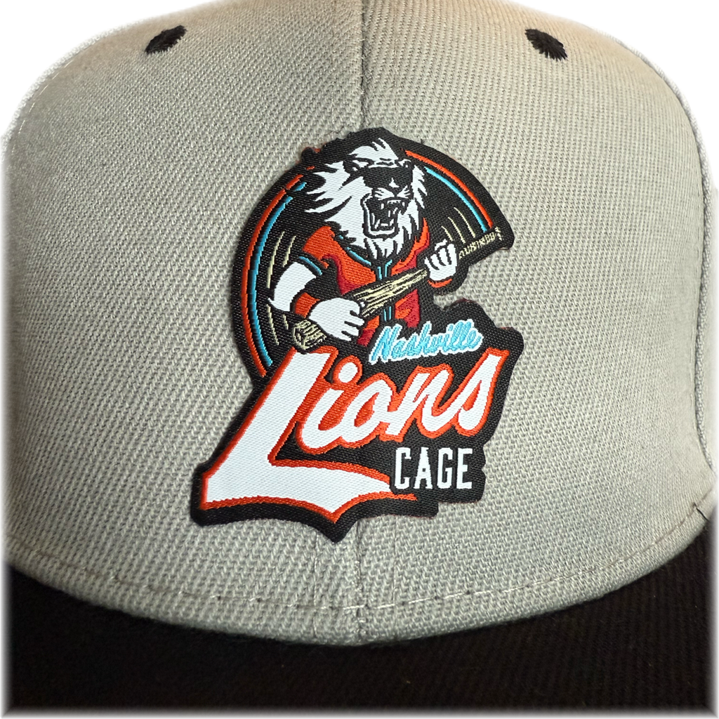 Nashville Lions Cage Snapback Hat