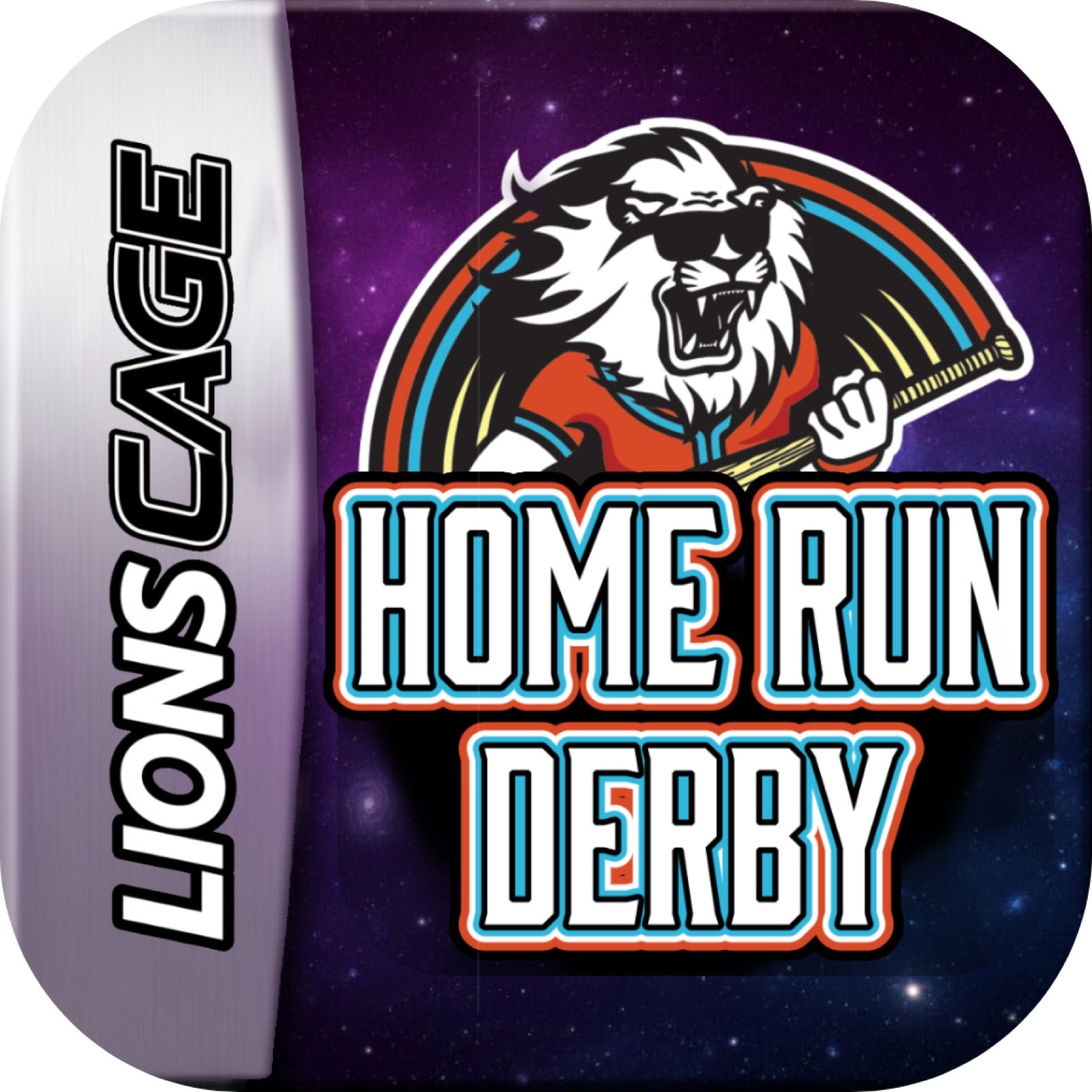 Lions Cage Home Run Derby app icon